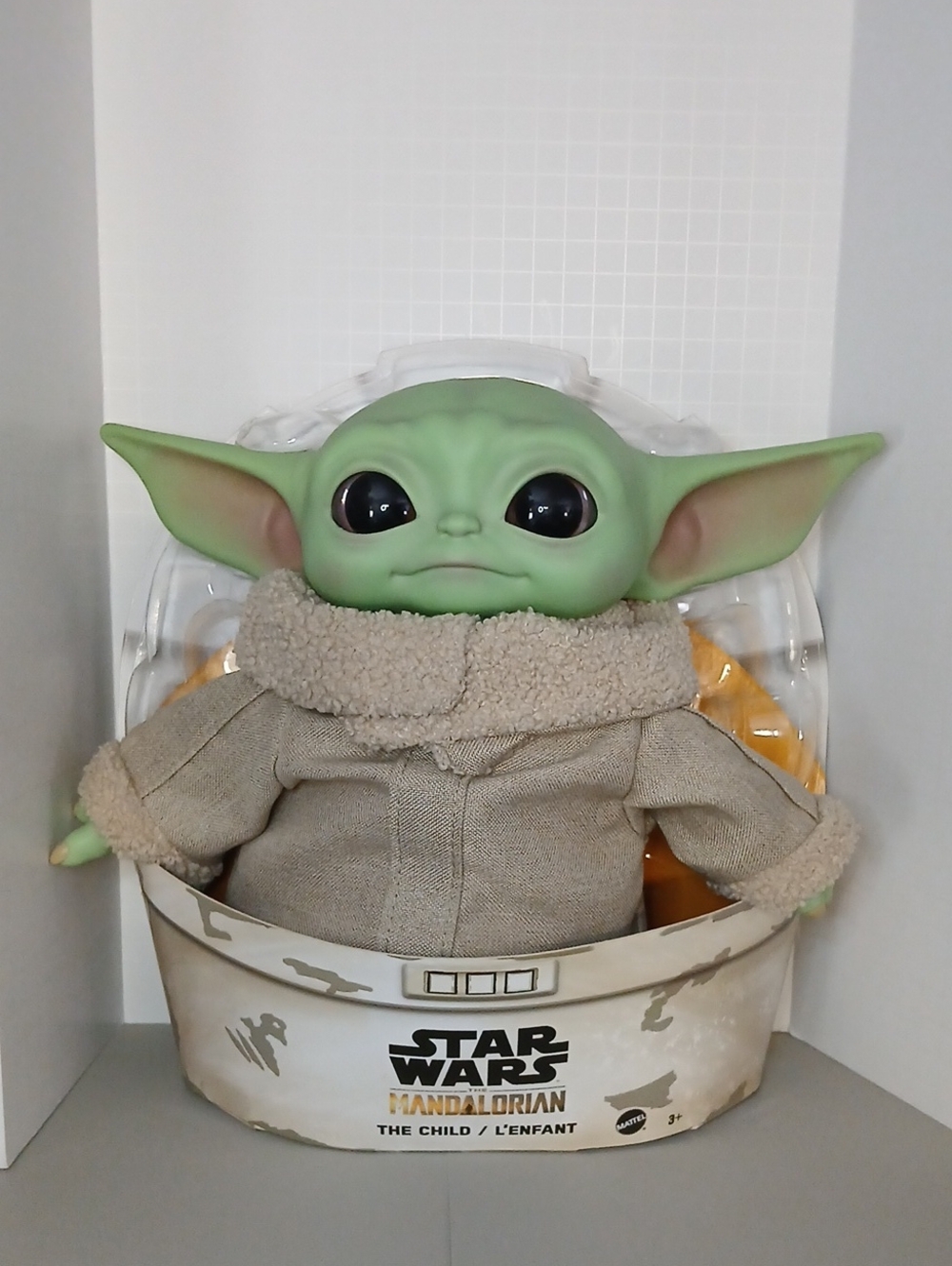 Star Wars Grogu Plush in Beige Coat